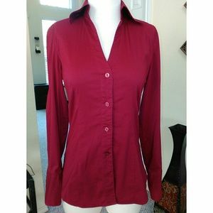 Express Design Studio button down top